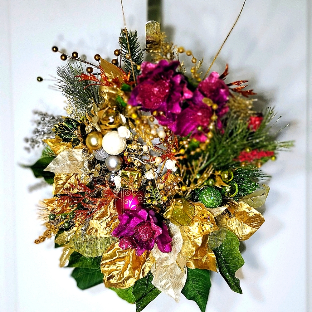 Custom one of a kind Sparkly Exquisite Wreath
